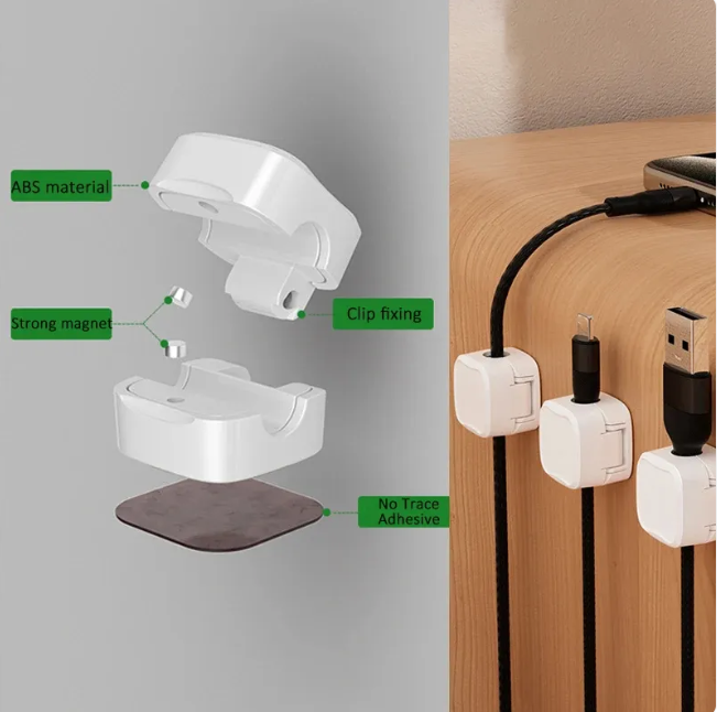 Magnetic Cable Organizer Set